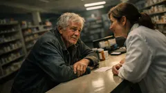 Why older adults sometimes linger at the pharmacy counter